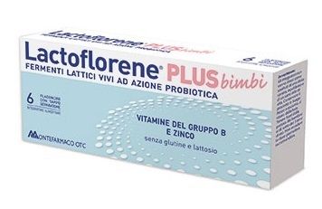 Lactoflorene Plus Bimbi Flaconcini 6 flaconcini