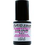 Layla Laylagel Polish Gumeffect Colour Smalto 14 Carnal Red