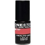 Layla One Step Gel Nail Polish 07 Red Stone