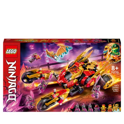 Lego Ninjago 71773 Raider-drago d'oro di Kai