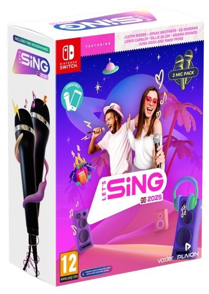 Plaion Let's Sing 2025 Switch