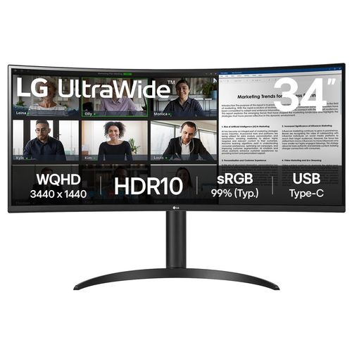 LG 34WR50QK-B
