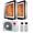 LG ArtCool Gallery dual split 9000+9000 btu
