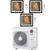 LG ArtCool Gallery trial split 9000+12000+12000 btu