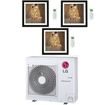 LG ArtCool Gallery trial split 9000+9000+12000 btu