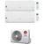 LG Libero Smart dual split 7000+7000 btu