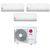 LG Libero Smart trial split 7000+7000+7000 btu