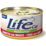Life Pet Care Life Cat Natural (Tonnetto con Manzo) - umido