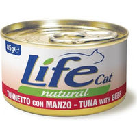 Life Pet Care Life Cat Natural (Tonnetto con Manzo) - umido