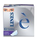 Lines è Lungo con Ali Assorbenti 8 pezzi