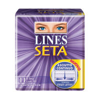 Lines Seta Ultra Lungo Ali Assorbenti 9 pezzi