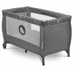 Lionelo Lettino da Viaggio Stefi Plus Grigio/Bianco