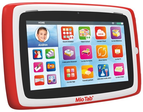 LISCIANI GIOCHI - Tablet per bambini MIOTAB 10 TUT-Blu
