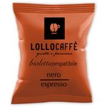 Lollo Caffè Nero Espresso Capsule Sistema Bialetti