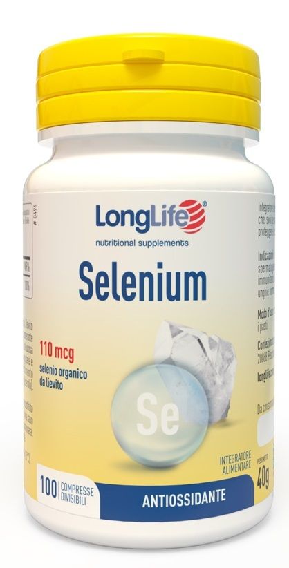 LongLife Selenium 110mcg 100 compresse