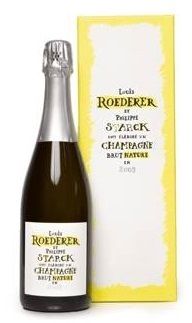 Louis Roederer Philippe Starck Champagne AOC Brut Nature Magnum 1.5L