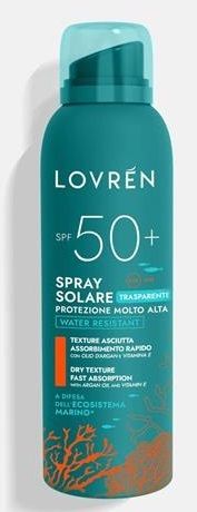 Lovren Spray Solare Trasparente SPF50+ 150ml