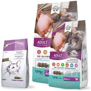 Marpet Green Fish Adult Cat - secco 7.5Kg