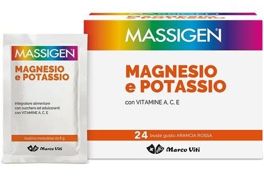 Massigen Magnesio e Potassio Bustine 24 bustine