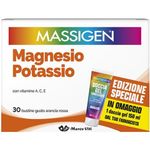 Massigen Magnesio e Potassio Bustine 30 bustine + Docciagel 150ml