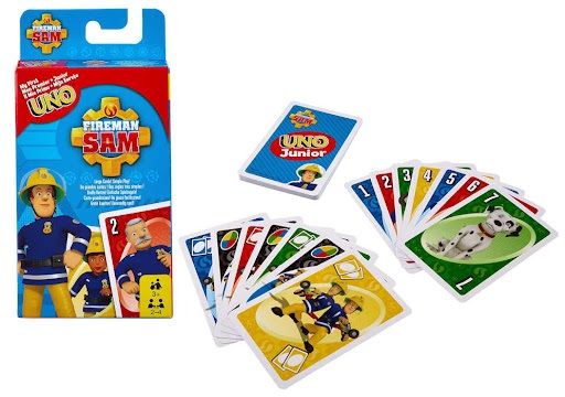 Mattel Uno Junior Sam Il Pompiere