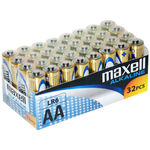 Maxell Alkaline AA 32 pz