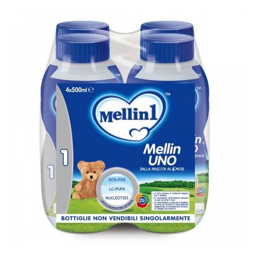 Mellin 1 latte liquido 4x500ml