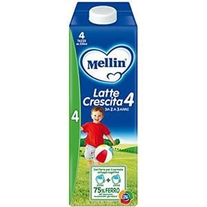 Mellin 4 latte liquido 6x1000ml