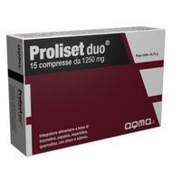 Merqurio Pharma Proliset Duo 15 compresse