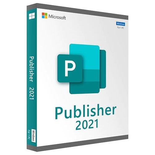 Microsoft Publisher 2021 1 licenza