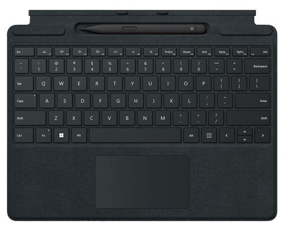 Microsoft Surface Pro Signature Keyboard with Slim Pen 2 Nero