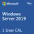 Microsoft Windows Server 2019 Client Access License (CAL)