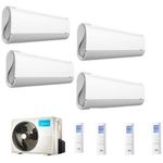 Midea BreezeleSS+ quadri split 12000+12000+12000+12000 btu