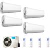 Midea BreezeleSS+ quadri split 9000+9000+9000+9000 btu