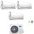 Midea BreezeleSS+ trial split 9000+9000+12000 btu