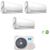 Midea BreezeleSS+ trial split 9000+9000+9000 btu