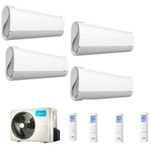 Midea BreezeleSS quadri split 9000+9000+9000+9000 btu