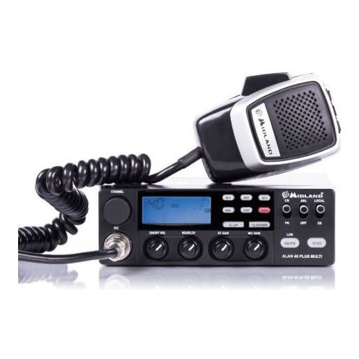 Midland Alan 42 DS CB Radio senza licenza,Ricetrasmittente Portatile AM/FM  Multi Banda per Tutti i Paesi EU, Ricetrasmettitore con Presa Accessori 2  Pin, Squelch Digitale : : Elettronica