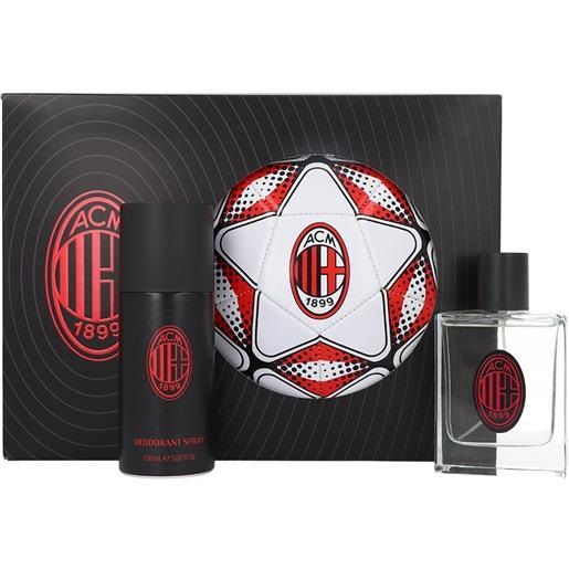 Kit Regalo Uomo Diamond International Milan - EDT 100ml + Docciaschiuma 200ml + Pallone AC Milan - Foto 7