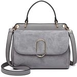 Miss Lulu Borsa a Mano LB6871 Grigia