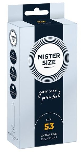 Mister Size 53 mm 10 pz