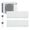 Mitsubishi Kirigamine Zen dual split 7000+12000 btu