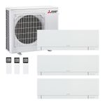 Mitsubishi Kirigamine Zen trial split 7000+7000+9000 btu