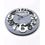 Mobili Rebecca Orologio da parete Bianco e Grigio con Numeri Grandi