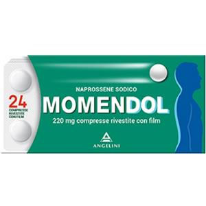 Angelini Momendol 220mg 24 compresse rivestite