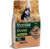 Monge BWild Grain Free Adult All Breeds (Salmone e Piselli) - secco 12Kg
