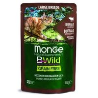 Monge BWild Grain Free Lage Breeds Adult Gatto (Bufalo) - umido 85g