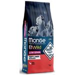Monge BWild Low Grain Puppy&Junior All Breeds (Cervo) - secco 12Kg