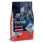 Monge BWild Low Grain Puppy&Junior All Breeds (Cervo) - secco 2.5Kg