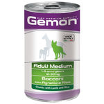 Monge Gemon Bocconi Adult Medium Cane (Agnello e Riso) - umido 1.25Kg